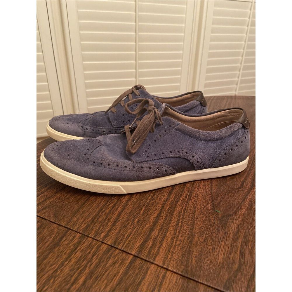 Cole Haan Mens C13806 Joshua Wingtip Navy Blue Athletic Sneaker Shoes Size US 10